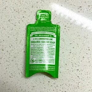 Dr. Bronner’s 4- IN-1 Lemongrass Lime  Organic Sugar Soap